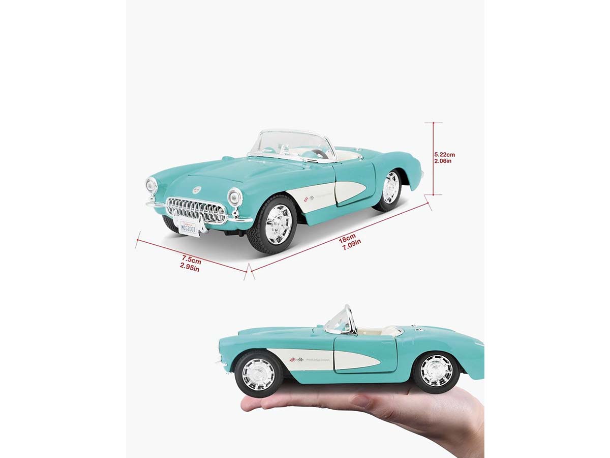 ՄԵՔԵՆԱ 1957 CHEVROLET CORVETTE SCALE 1:24